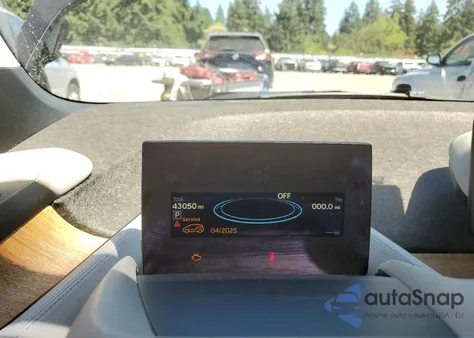 2014 BMW I3 Rex из США, поврежденный, VIN WBY1Z4C53EV273208